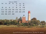 Kalenderbild Februar 2002 - Kap Arkona auf Rügen