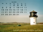 Kalenderbild Mai 2002 - "Dicke Berta" Cuxhaven-Altenbruch