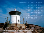 Kalenderbild Februar 2003 - Leuchttürme Kullen (S)