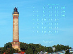 Kalenderbild November 2005 - Leuchtturm Swinemünde (PL)