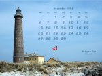 Kalenderbild November 2006 - Leuchtturm Skagen - Jütland (DK)