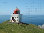 Kalenderbild Juli 2007 - Leuchtturm Runde (N)
