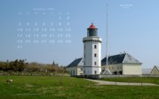 Kalenderbild Dezember 2007 - Leuchtturm Hanstholm (DK)