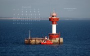 Kalenderbild Oktober 2008 - Leuchtturm Kiel (D)