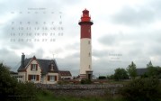 Kalenderbild Februar 2009 - Leuchtturm Cayeux (F)