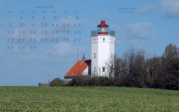 Kalenderbild Juni 2010 - Leuchtturm Gedser (DK)