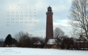 Kalenderbild Januar 2011 - Leuchtturm Neuland (D)