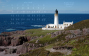Kalenderbild Mai 2017 - Leuchtturm Rubha Reidh (SCO)