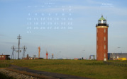Kalenderbild Juli 2017 - Leuchtturm "Alte Liebe" Cuxhaven (D)