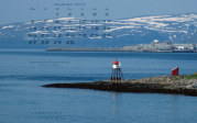 Kalenderbild November 2017 - Leuchtturm Fugleneset Hammerfest (N)