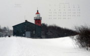 Kalenderbild Januar 2020 - Leuchtfeuer Wustrow (D)