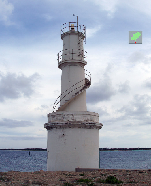 Lighthouse Punta Cala Sabina (Formentera)
