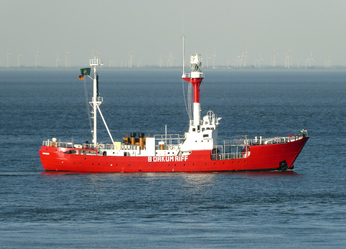 Feuerschiff Borkumriff bei Cuxhaven