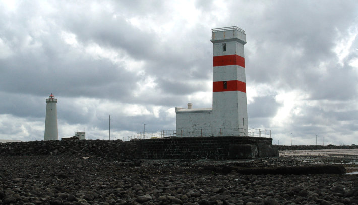 Alter Leuchtturm Garðskagi