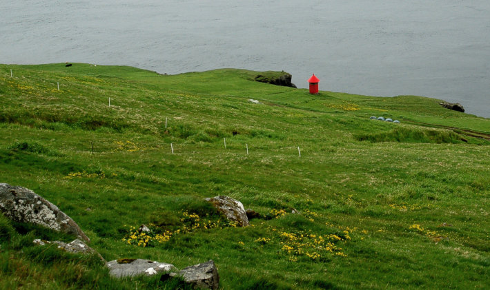 Leuchtturm Velbastaður