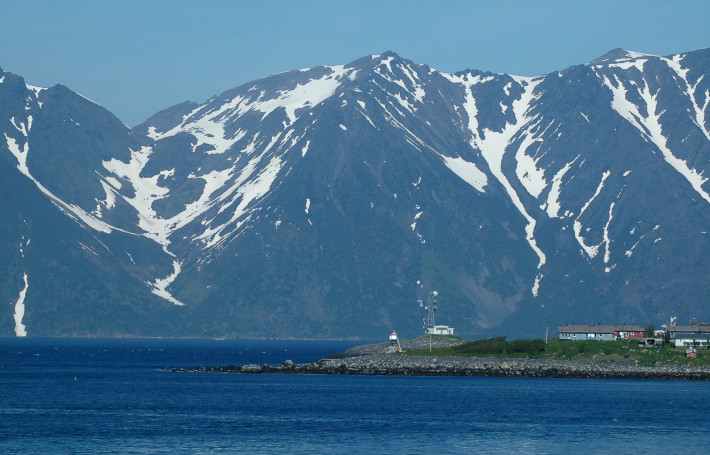 Leuchtturm Øksfjord