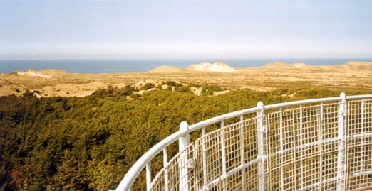 view from the lighthouse Lodbjerg
