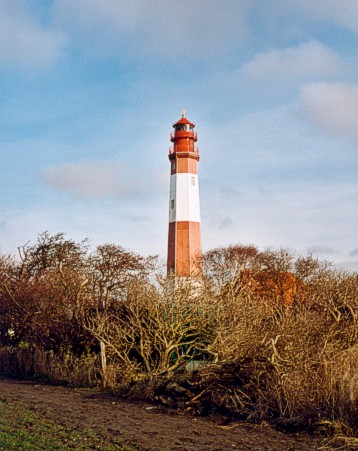 lighthouse Flügge on Fehmarn island