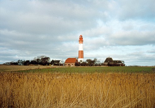 lighthouse Flügge on Fehmarn island